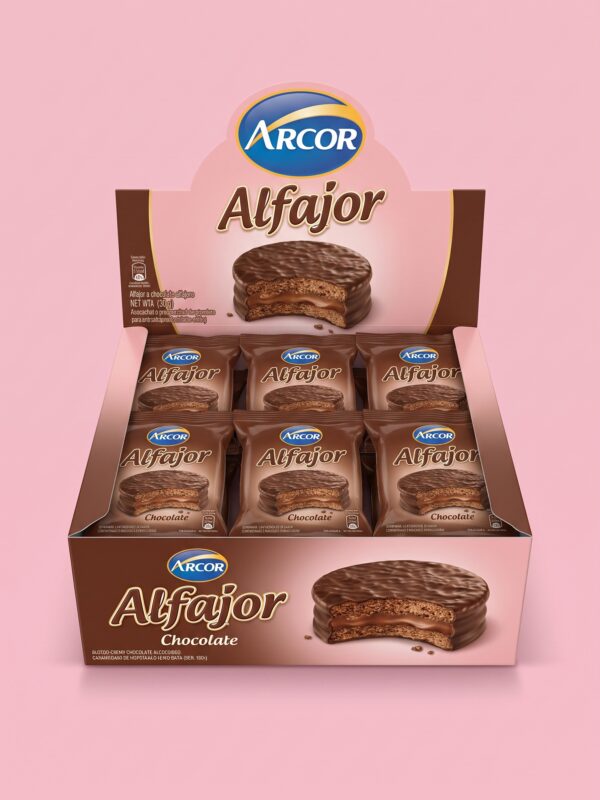 Acor displey alfajor negro
