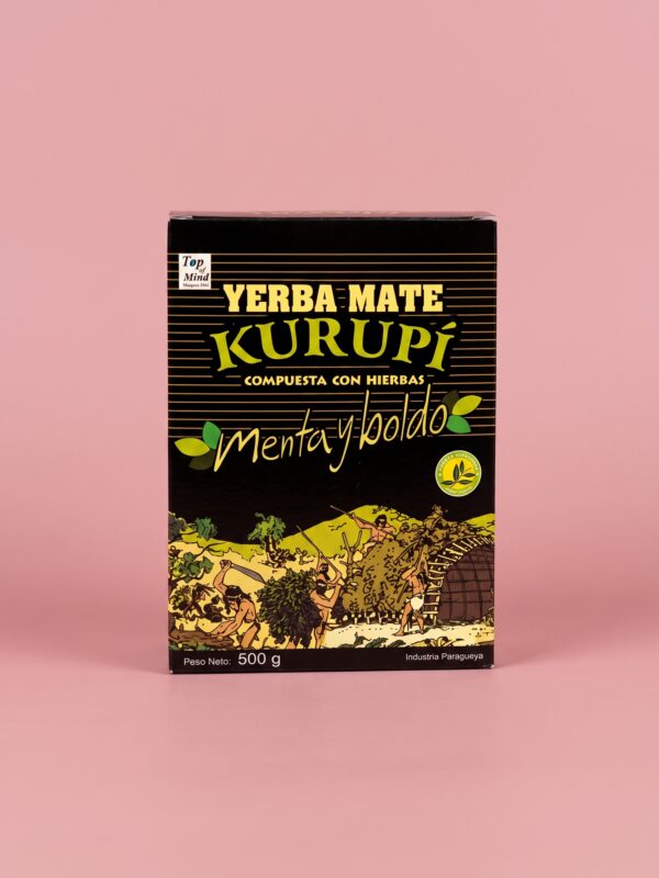 Yerba Mate Kurupí Menta y Boldo